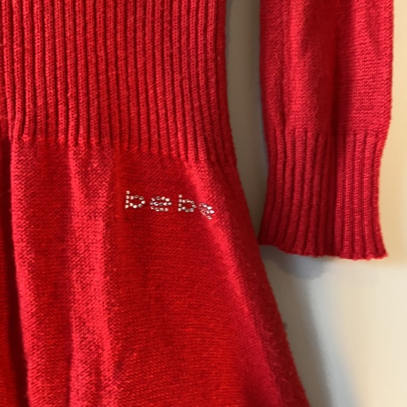 vintage Bebe hooded sweater dress - Picture 7 of 8